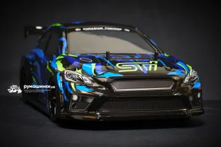 Радиоуправляемый автомобиль HSP GT Subaru STI (колеса шоссейные+дрифт 1:10 4WD) — фото 14
