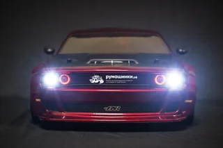 Радиоуправляемый автомобиль HSP / HNR Dodge SRT (колеса шоссейные+дрифт LED фары 1:10 4WD) — фото 12
