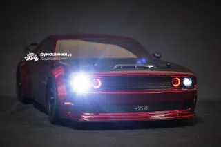 Радиоуправляемый автомобиль HSP / HNR Dodge SRT (колеса шоссейные+дрифт LED фары 1:10 4WD) — фото 13