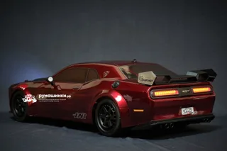 Радиоуправляемый автомобиль HSP / HNR Dodge SRT (колеса шоссейные+дрифт LED фары 1:10 4WD) — фото 17