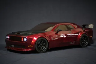 Радиоуправляемый автомобиль HSP / HNR Dodge SRT (колеса шоссейные+дрифт LED фары 1:10 4WD) — фото 18
