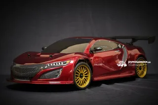 Радиоуправляемый автомобиль HSP GT ACURA NSX GT3 (колеса шоссейные+дрифт 1:10 4WD) — фото 11