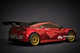 Радиоуправляемый автомобиль HSP GT ACURA NSX GT3 (колеса шоссейные+дрифт 1:10 4WD) — фото 12