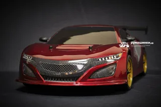 Радиоуправляемый автомобиль HSP GT ACURA NSX GT3 (колеса шоссейные+дрифт 1:10 4WD) — фото 14