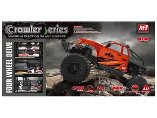 Радиоуправляемая трофи модель Remo Hobby 1097-ST (серебристый) 4WD 2.4G 1/10 RTR RH1097-ST — фото 6