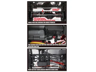 Радиоуправляемый краулер Remo Hobby 1097-ST (красный) 4WD 2.4G 1/10 RTR RH1097-ST-RED — фото 2