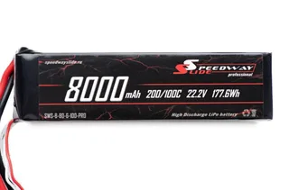 Аккумулятор Speedway Slide Li-Po soft case 6S 22.2v 8000mAh 100C XT90S