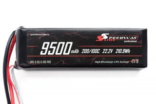 Аккумулятор Speedway Slide Li-Po soft case 6S 22.2v 9500mAh 100C XT90S — фото 2