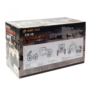 Краулер радиоуправляемый HobbyPlus CR18 Conqueror 6X6 (Camo) 1/18 RTR HP-1810168-CA — фото 10