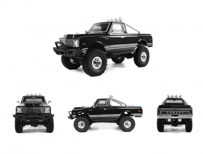 Краулер радиоуправляемый HobbyPlus CR18 Convoy (Black) 1/18 RTR HP-1810133-BK