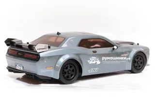 Радиоуправляемая модель для дрифта HSP HNR Dodge SRT (колеса шоссейные+дрифт LED фары 1:10 4WD) — фото 6