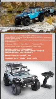Радиоуправляемая модель трофи Yikong 4082 V3 1/8 crawler Rubikon RTR YK4082V3 — фото 4