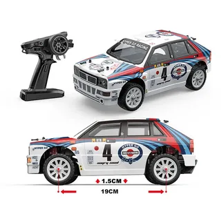 Радиоуправляемая машина для дрифта MJX Hyper Go 14302 Lancia Delta Brushless 4WD 2.4G LED 1/14 RTR MJX-14302 — фото 16
