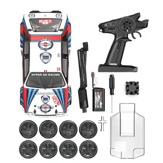 Радиоуправляемая машина для дрифта MJX Hyper Go 14302 Lancia Delta Brushless 4WD 2.4G LED 1/14 RTR MJX-14302 — фото 17