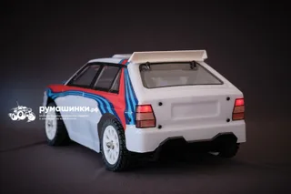 Радиоуправляемая машина для дрифта MJX Hyper Go 14302 Lancia Delta Brushless 4WD 2.4G LED 1/14 RTR MJX-14302 — фото 4