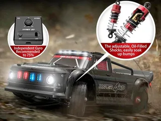 Радиоуправляемая машина для дрифта MJX Hyper Go 14301 Brushless 4WD 2.4G LED 1/14 RTR MJX-14301 — фото 21