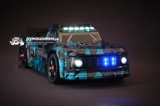 Радиоуправляемая машина для дрифта MJX Hyper Go 14301 Brushless 4WD 2.4G LED 1/14 RTR MJX-14301 — фото 7