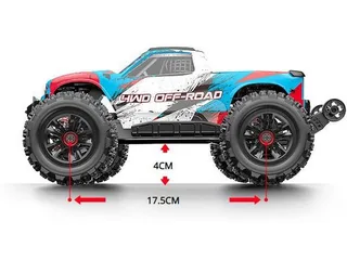 Радиоуправляемый монстр MJX Hyper Go 16208 Brushless 4WD 2.4G LED 1/16 RTR MJX-16208 — фото 3