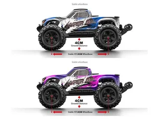 Радиоуправляемый монстр MJX Hyper Go H16H (синий) 4WD 2.4G LED GPS 1/16 RTR MJX-H16H — фото 17
