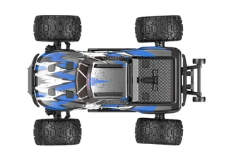Радиоуправляемый монстр MJX Hyper Go H16H (синий) 4WD 2.4G LED GPS 1/16 RTR MJX-H16H — фото 5