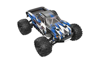 Радиоуправляемый монстр MJX Hyper Go H16H (синий) 4WD 2.4G LED GPS 1/16 RTR MJX-H16H — фото 6