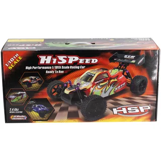 Радиоуправляемый модель для дрифта HSP Flying Fish 1 LED фары 4WD 1:10 — фото 4