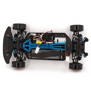 Радиоуправляемый модель для дрифта HSP Flying Fish 1 LED фары 4WD 1:10 Nissan Silvia — фото 5