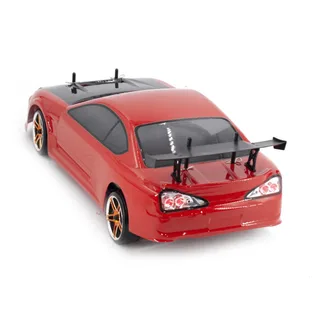 Радиоуправляемый машина для дрифта HSP Flying Fish 1 LED фары 4WD 1:10 Nissan Silvia — фото 7