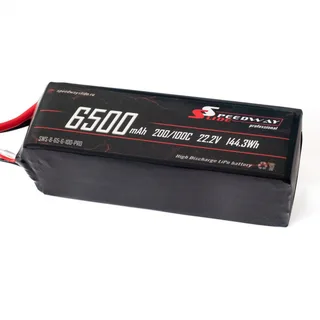Аккумулятор Speedway Slide PRO 155x48x53mm Li-Po 6500mAh 6S 22.2V 100C Hardcase XT60 SWS-B-65-6-100-XT60 — фото 2