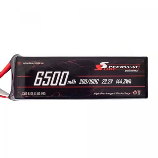 Аккумулятор Speedway Slide PRO 155x48x53mm Li-Po 6500mAh 6S 22.2V 100C Hardcase XT60 SWS-B-65-6-100-XT60 — фото 5