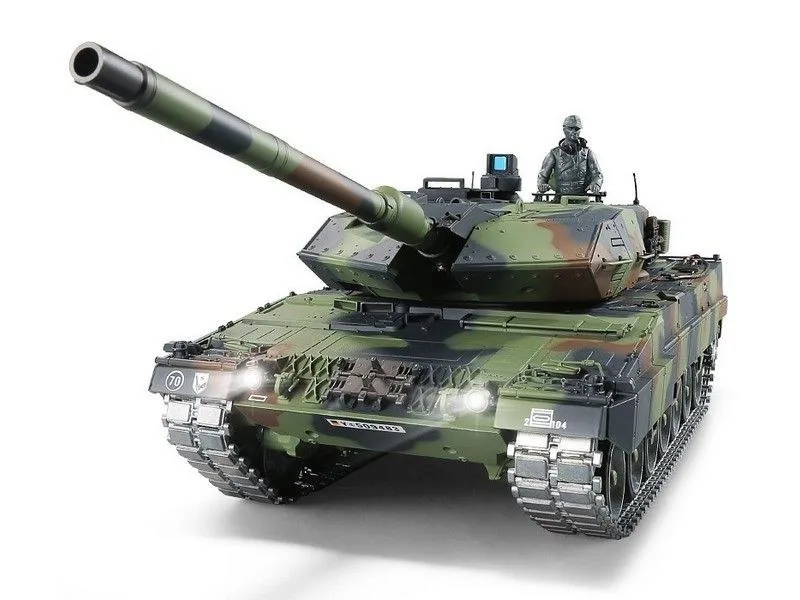 Радиоуправляемый танк Heng Long Leopard 2 A6 Professional V7.0 2.4G 1/16 RTR HL3889-1P7.0