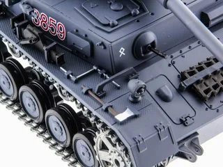 Радиоуправляемый танк Heng Long Panzer IV (F2 Type) Professional V7.0 2.4G 1/16 RTR HL3859-1P7.0 — фото 10