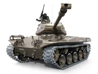 Радиоуправляемый танк Heng Long M41 "Walking Bulldog" Professional V7.0 2.4G 1/16 RTR HL3839-1P7.0 — фото 4