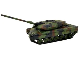 Танк Heng Long Leopard 2 A6 Upgrade V7.0 2.4G 1/16 RTR HL3889-1U7.0