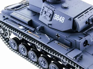 Радиоуправляемый танк Heng Long Panzer III type L Professional V7.0 2.4G 1/16 RTR HL3848-1P7.0 — фото 10