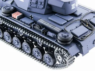Радиоуправляемый танк Heng Long Panzer III type L Professional V7.0 2.4G 1/16 RTR HL3848-1P7.0 — фото 11