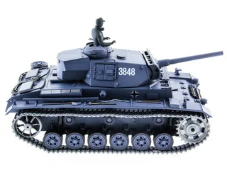 Радиоуправляемый танк Heng Long Panzer III type L Professional V7.0 2.4G 1/16 RTR HL3848-1P7.0 — фото 7