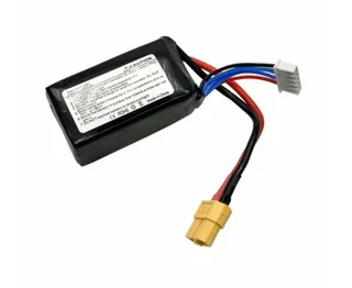 Аккумулятор LI-PO B&C 650 MAH 14.8v (4s) 75C, XT60, Soft case B&C-650-4S-75-S-XT60 — фото 2