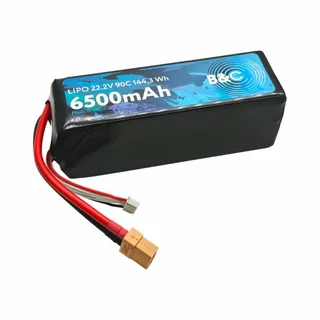 Аккумулятор Li-po B&C 6500 MAH 22.2V (6s) 90C, XT90, Soft case B&C-6500-6S-90-S-XT90