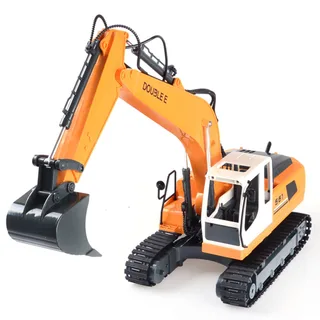 Радиоуправляемый экскаватор Double Eagle 1:16 RTR со звуковыми эффектами 2.4G — фото 6