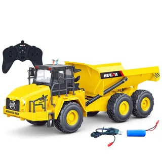 Радиоуправляемый карьерный самосвал HUI NA TOYS масштаб 1:16 2.4G — фото 5