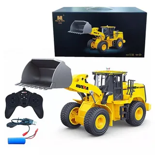 Радиоуправляемый погрузчик бульдозер HUI NA TOYS 1:16 2.4G — фото 2