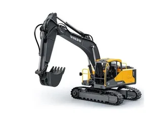 Радиоуправляемый экскаватор Double Eagle Volvo EC160E 1/16, 2.4G, металл, 3 в 1 RTR E598-003 — фото 4