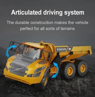 Радиоуправляемый карьерный самосвал Double Eagle Volvo A40G 1/20 2.4G RTR E591-003 — фото 2