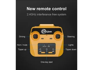 Радиоуправляемый карьерный самосвал Double Eagle Volvo A40G 1/20 2.4G RTR E591-003 — фото 5