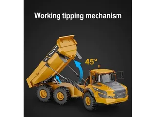 Радиоуправляемый карьерный самосвал Double Eagle Volvo A40G 1/20 2.4G RTR E591-003 — фото 6