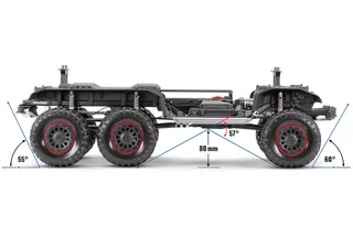 Радиоуправляемая модель трофи Traxxas 1/10 TRX-6 Mercedes-Benz G63 AMG 6x6 TRA88296-4-S — фото 14