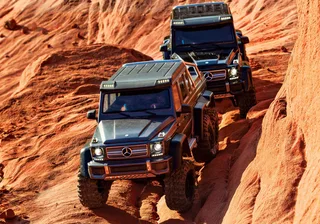 Радиоуправляемая модель трофи Traxxas 1/10 TRX-6 Mercedes-Benz G63 AMG 6x6 TRA88296-4-S — фото 16