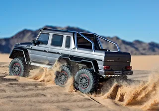 Радиоуправляемая модель трофи Traxxas 1/10 TRX-6 Mercedes-Benz G63 AMG 6x6 TRA88296-4-S — фото 25