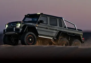 Радиоуправляемая модель трофи Traxxas 1/10 TRX-6 Mercedes-Benz G63 AMG 6x6 TRA88296-4-S — фото 8